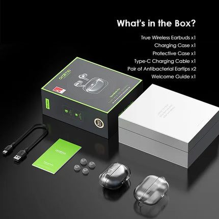 Audífono Oraimo SpaceBuds Pro | Inalámbrico Bluetooth | IP54 | OTW-930
