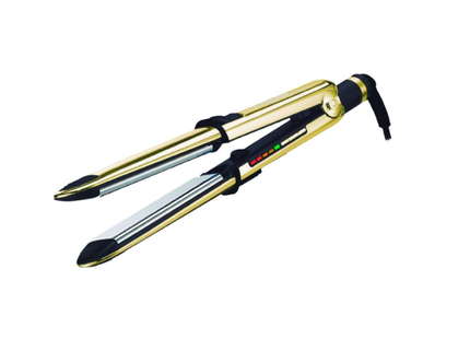 Plancha Optima 3000 1” Gold EDI BaByliss | Para cabello normal a grueso | Tecnología Nano Titanium | Temperatura Ajustable
