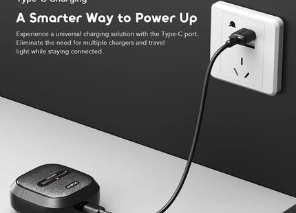 Oraimo Afeitadora GoShave IPX7 negro, ORS-210N