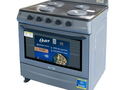 Oster Estufa Eléctrica 30" 4 Discos, OS-ELBC30220S