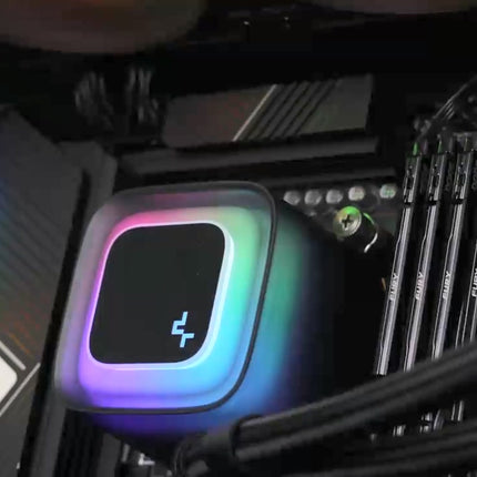 Enfriamiento Líquido RGB DeepCool LE360 V2 | AIO 360 mm | Triple Ventilador ARGB | Soporte AM5/AM4 y LGA1700+