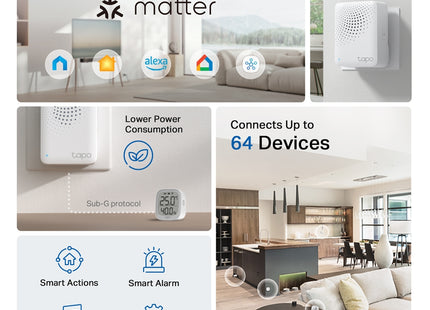 Hub Inteligente TP-Link, Tapo H100