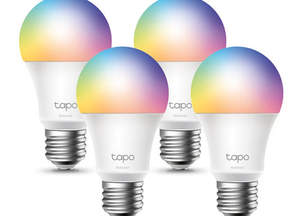 Bombillo LED inteligente TP-Link Tapo L530E pack de 4 unidades con base E27