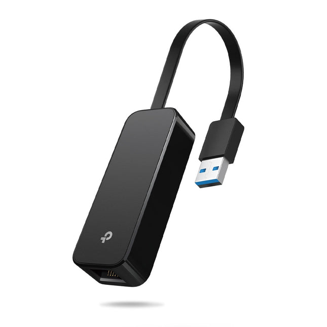 Adaptador de red TP-Link UE306 USB 3.0 a Ethernet Gigabit vista frontal