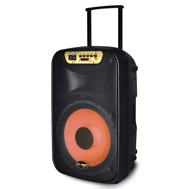 Moonki WAIKIKI MS-115B Parlante Activo Bluetooth 15" 2500W PMPO 100W RMS
