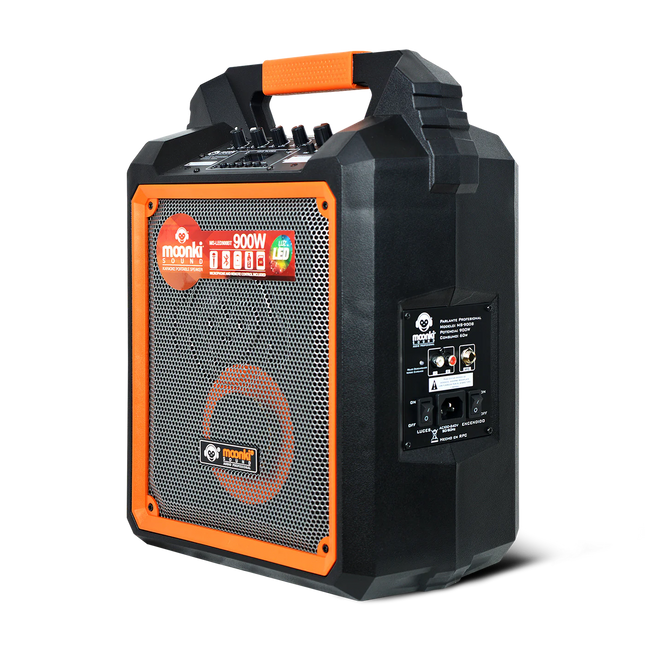 Parlante RGB Moonki MAUI Bluetooth MS-900B | Potente Sonido | Luces LED