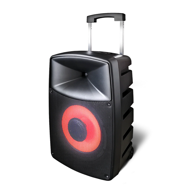 Moonki MS-P112B Parlante Activo Profesional Bluetooth 12" 3000W PMPO 150W RMS