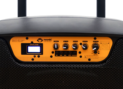 Moonki WAIKIKI MS-115B Parlante Activo Bluetooth 15" 2500W PMPO 100W RMS