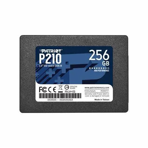 Patriot SSD P210 256GB 2.5" SATA III, P210S256G25