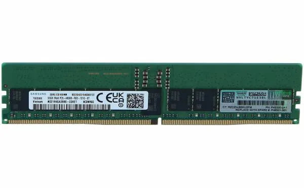 HPE memoria 32GB Dual Rank x8 DDR5-4800 P43328-B21