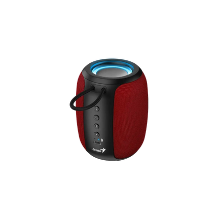 Parlante Genius SP-915BT | Bluetooth | Potencia 5W | Batería recargable | Sonido estéreo | Color Rojo