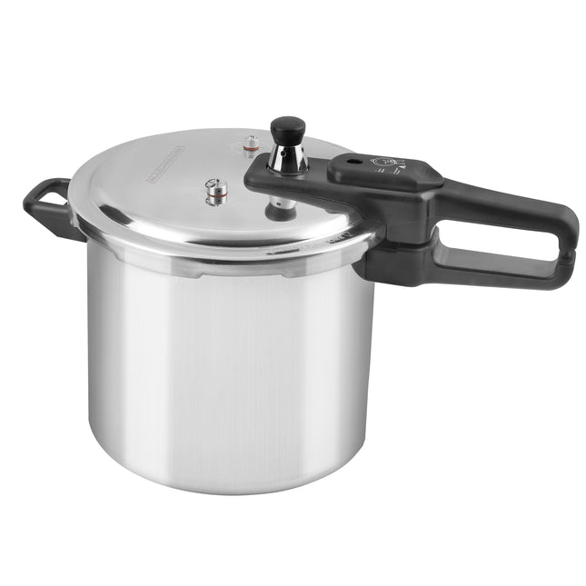 Olla a Presión Black+Decker PC900 | 9 L | Aluminio | Triple Seguridad | Mango Frío