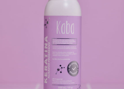KABA Keratina Alisador Progresivo 500 ml - frente