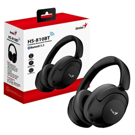 Headset Genius HS-810BT | Inalámbrico Bluetooth | Micrófono Integrado | Sonido Estéreo