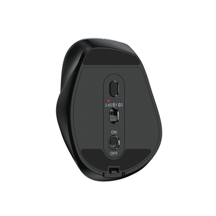 Mouse Genius RS2 Ergo 9000S | Inalámbrico con Receptor USB | 1600 DPI | Ergonómico
