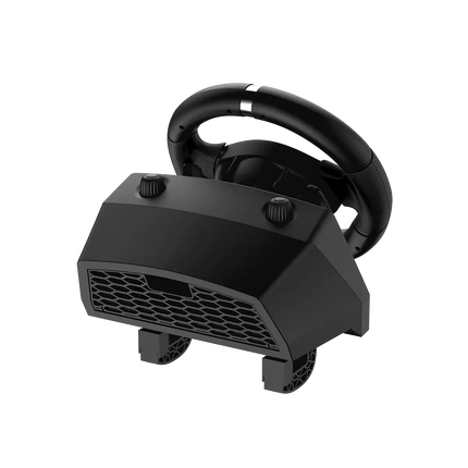Volante con Pedales Genius RS2 Speedmaster X2 | Compatible PC | Xbox | PlayStation | Retroalimentación de Vibración | Diseño Ergonómico