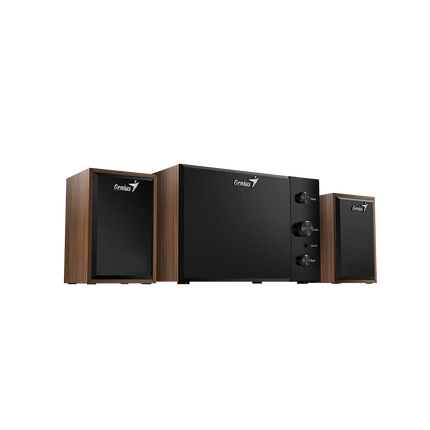 Parlante Genius SW-350 2.1 | Sistema de Sonido | Subwoofer 5.25” | 100W RMS | Conexión 3.5mm