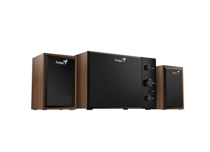 Parlante Genius SW-350 2.1 Madera, 31730037402