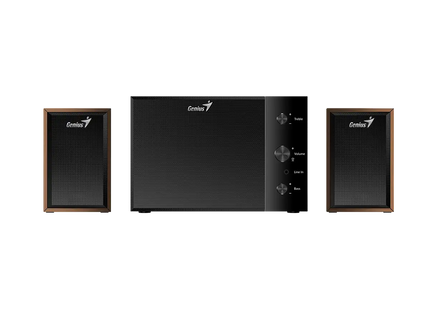 Parlante Genius SW-350 2.1 Madera, 31730037402