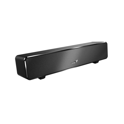 Barra de Sonido Genius 100 | Sonido Estéreo | Conexión 3.5mm | Alimentación USB