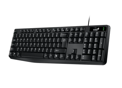 Conexión USB del teclado Genius KB-117 para computadora