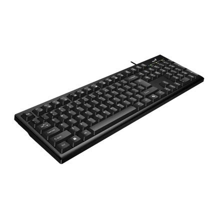 Teclado Genius Smart KB-100 | USB | Español | Diseño Delgado | Color Negro