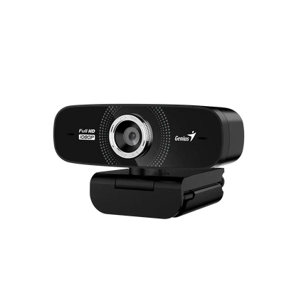Cámara Web Genius RS2 FaceCam 2000X2 | Full HD | Micrófono Integrado | USB | Negro