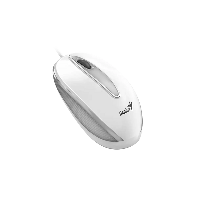 Mouse compacto Genius DX-Mini blanco vista lateral derecha