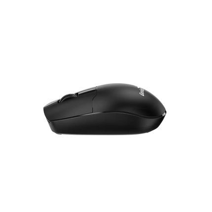 Mouse Genius RS2 NX-7000SE | Inalámbrico | Con Receptor USB | 1200 DPI | Diseño Ambidiestro | Color Negro
