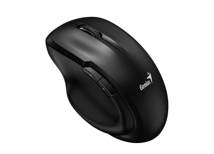 Mouse Genius Ergo 8200S vista lateral mostrando forma ergonómica para la mano