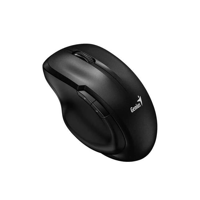 Mouse Genius Ergo 8200S vista lateral mostrando forma ergonómica para la mano