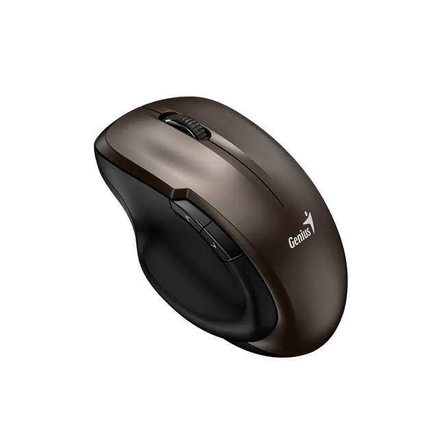 Mouse Genius Ergo 8200S vista superior con botones y scroll wheel visibles