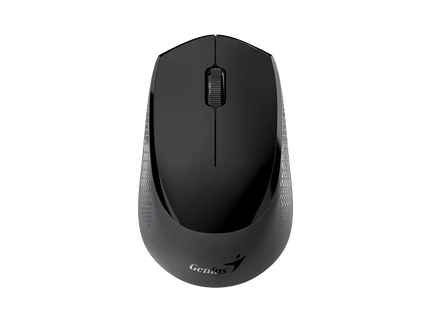 Mouse inalámbrico Genius NX-8000S negro con diseño ambidiestro y conectividad dual