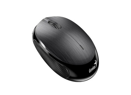 Mouse inalámbrico NX-9000BT lateral mostrando perfil ergonómico