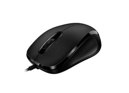 Mouse Genius DX-101 diseño ergonómico compacto vista superior