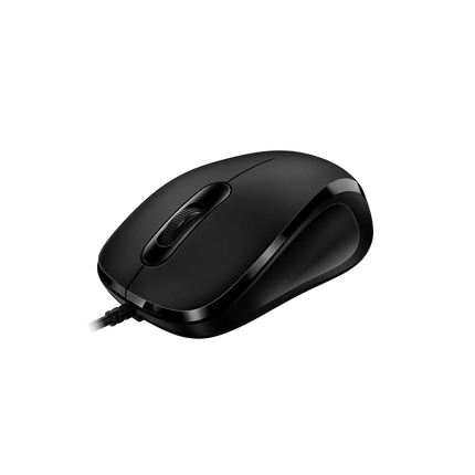 Mouse Genius RS2 DX-101 | Alámbrico | USB | 1000 DPI | Diseño Compacto | Color Negro
