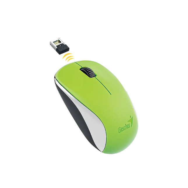 Mouse Genius RS2 NX-7000 | Inalámbrico con Receptor USB | 1600 DPI | Diseño Ergonómico