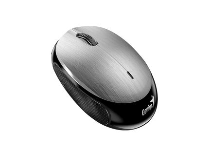 Mouse inalámbrico Genius NX-9000BT lateral mostrando botones y ergonomía