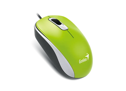 Mouse Genius RS2 DX-110 sensor óptico 1000 DPI vista inferior