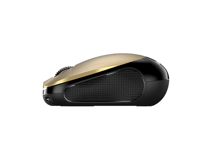 Vista trasera del mouse inalámbrico Genius NX-9000BT con puerto de carga USB