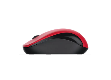 Mouse Genius NX-7000 rojo vista superior completa con acabado mate