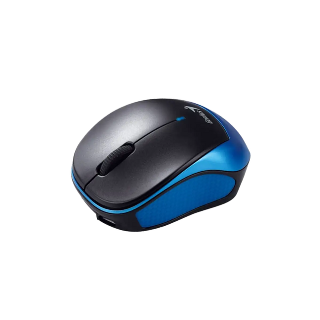 Mouse Genius RS2 compacto portátil 1000 DPI vista lateral mostrando diseño ergonómico