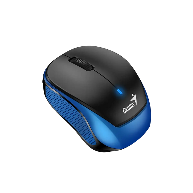 Mouse Genius RS2 9000R vista superior mostrando botones y rueda scroll