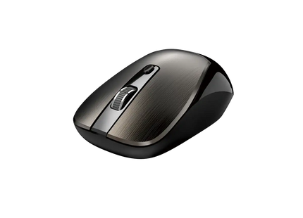 Mouse inalámbrico NX-7125 vista trasera con sensor óptico 1200 DPI