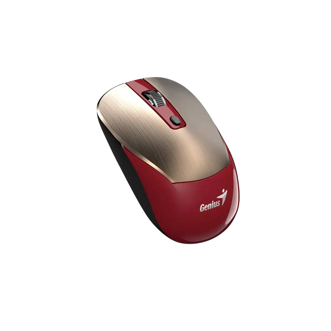 Vista superior del mouse Genius NX-7125 mostrando botones y diseño ergonómico