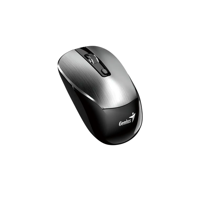 Mouse Genius NX-7125 vista lateral derecha mostrando diseño ergonómico