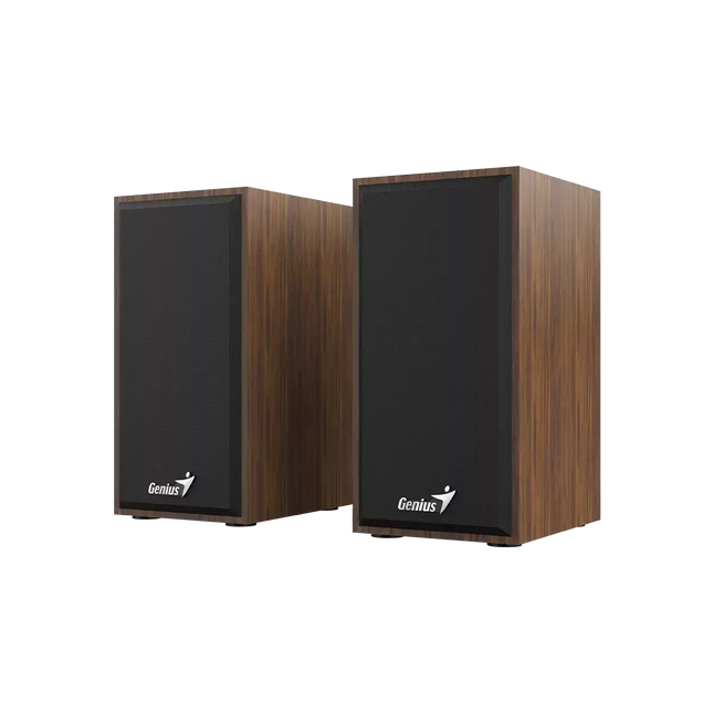 Parlante Genius SP-HF180 | Estéreo 2.0 | Sonido Claro | 10W RMS | Conexión 3.5mm