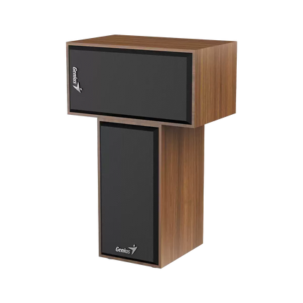 Parlante Genius SP-HF180 | Estéreo 2.0 | Sonido Claro | 10W RMS | Conexión 3.5mm