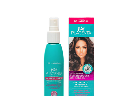 Loción Fortalecedora Vital Placenta 100 ml | Placent Life | Fortalece, estimula el crecimiento y previene la caída con proteína vegetal