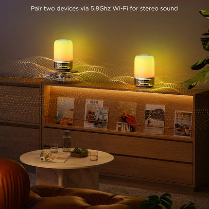 Govee Table Lamp 2 Pro H6020 | Lámpara Inteligente con Sonido JBL | Luz RGB y Control por App